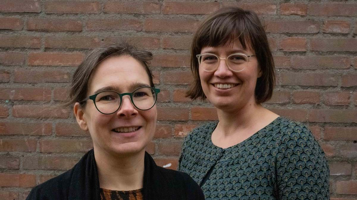 Links: Fransien Wolters, rechts Julie-Anne Lehmann, Cash2Grow